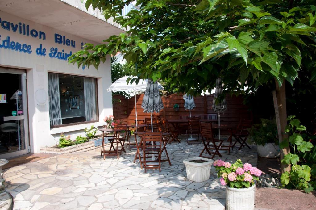 Le Pavillon Bleu Hotel Restaurant Royan Exterior photo